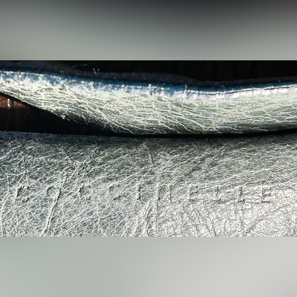 Coccinelle Womens Green Leather Shoulder Handbag.Made In Italy. Vintage.Medium - Picture 6 of 10